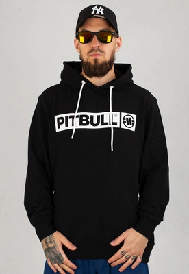 Bluza Pit Bull Z Kapturem Terry Hilltop czarna