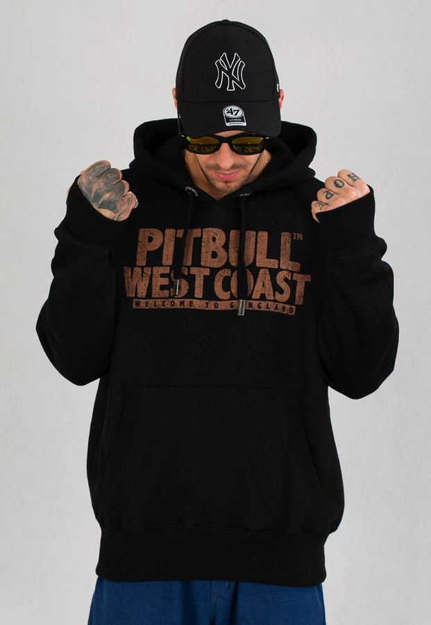 Bluza Pit Bull Z Kapturem Mugshot czarna
