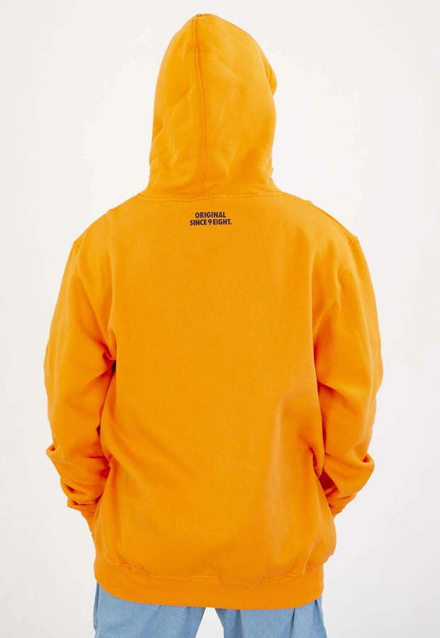 Bluza Mass Z Kapturem Mini Box pomarańczowa