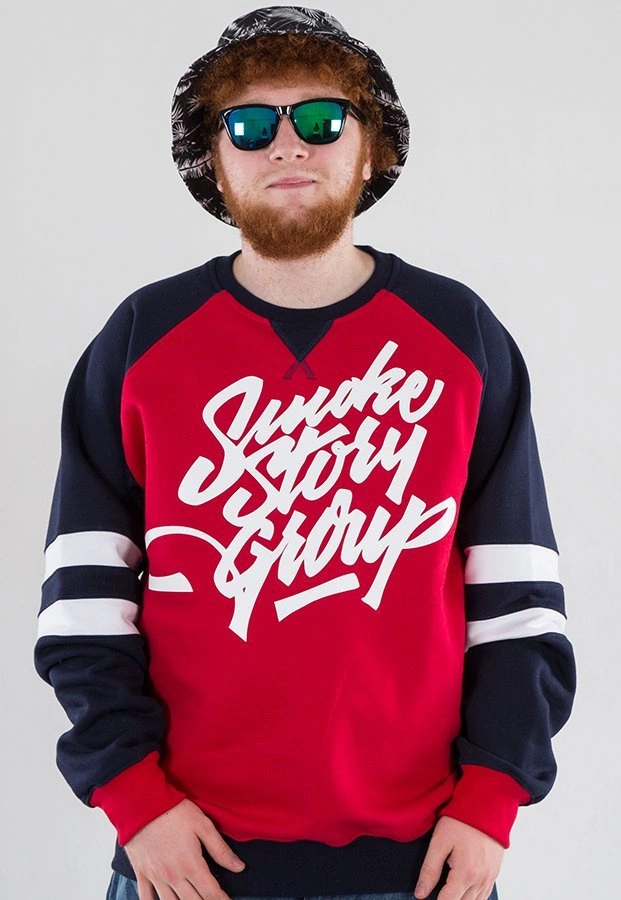 Bluza SSG Hockey czerwono granatowa