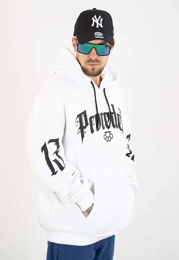 Bluza Chada Z Kapturem Oversize Proceder 1312 biała