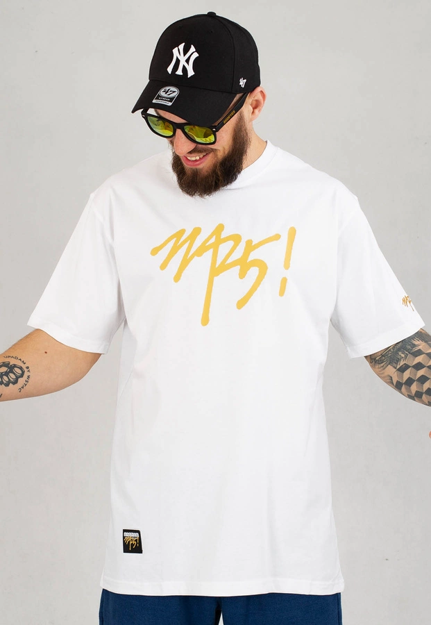 T-shirt Mass MA25 biały