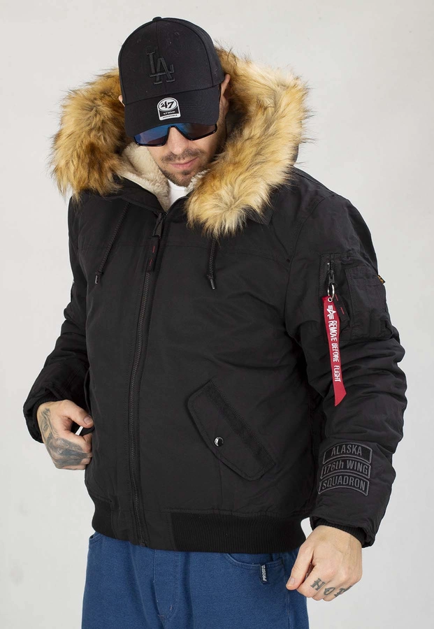 Kurtka Alpha Industries Zimowa Arctic Guardians 148129 czarna