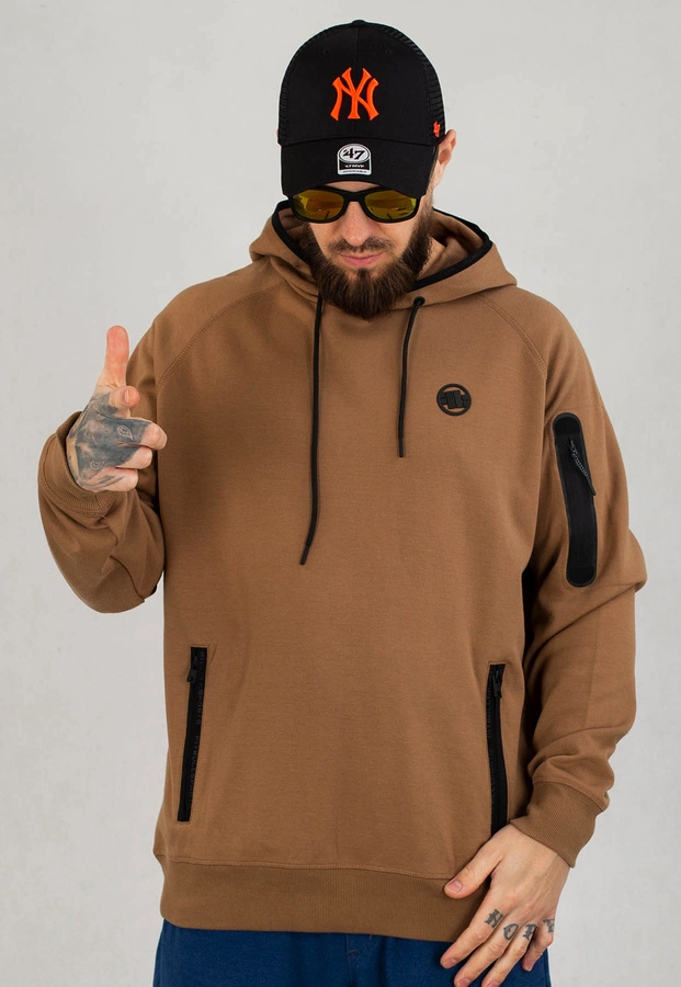 Bluza Pit Bull Hooded Stafford brązowa