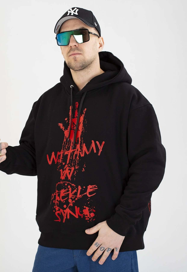 Bluza Demonologia Z Kapturem Witamy W Piekle czarna