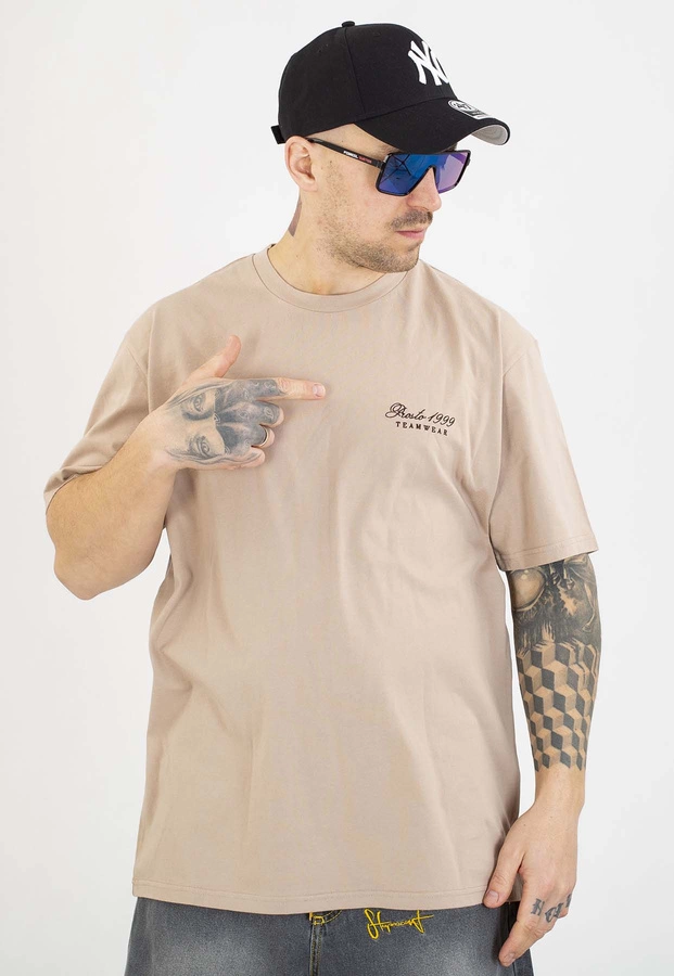 T-shirt Prosto Team beige