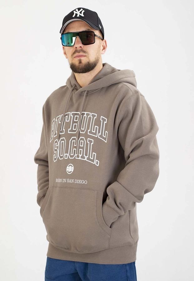 Bluza Pit Bull Z Kapturem So Cal taupe
