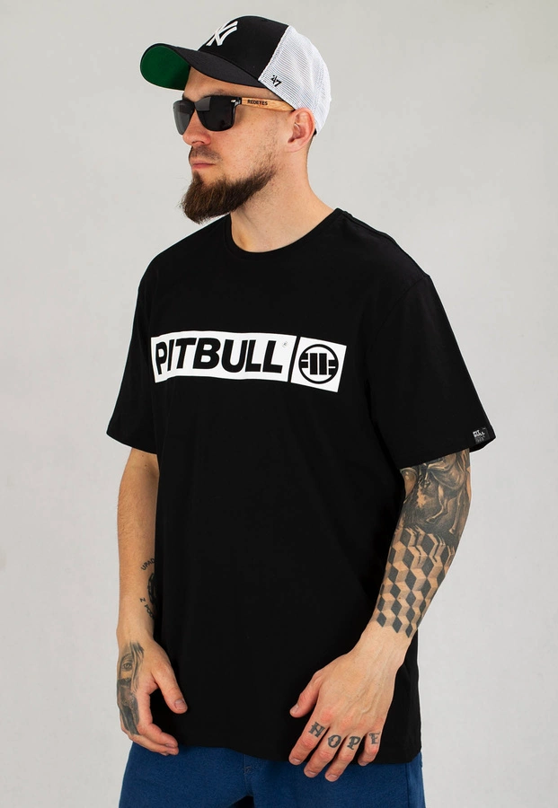 T-shirt Pit Bull KSW 83 Materla Lion Heart czarny
