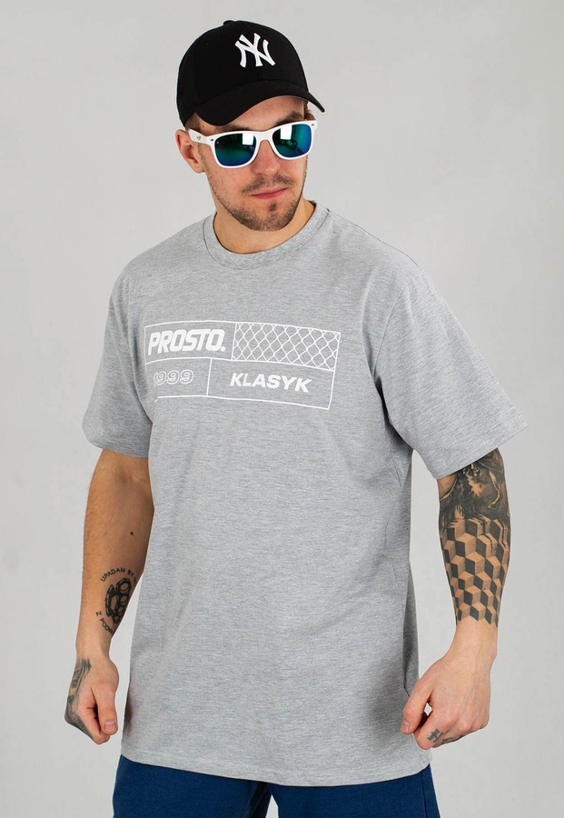 T-shirt Prosto Fencesquare szary