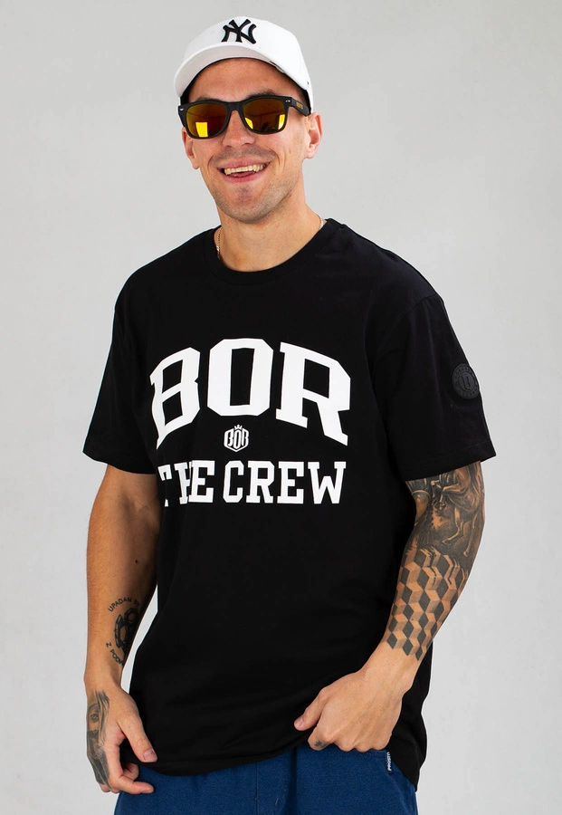 T-shirt B.O.R. Biuro Ochrony Rapu The Crew czarny