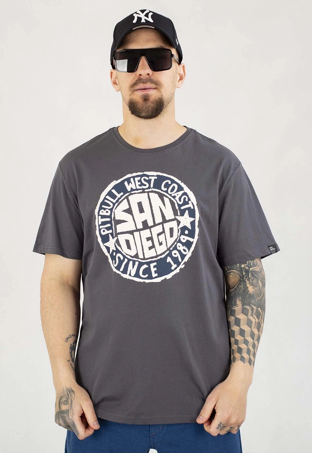 T-shirt Pit Bull San Diego Sun 170 graphite