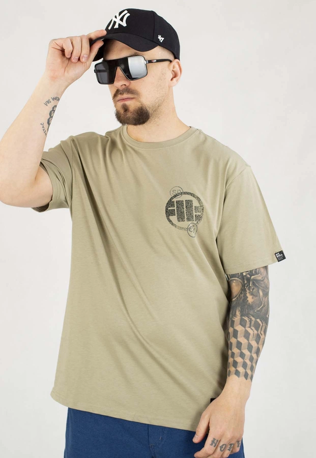 T-shirt Pit Bull SD Stamp 170 grey harbour