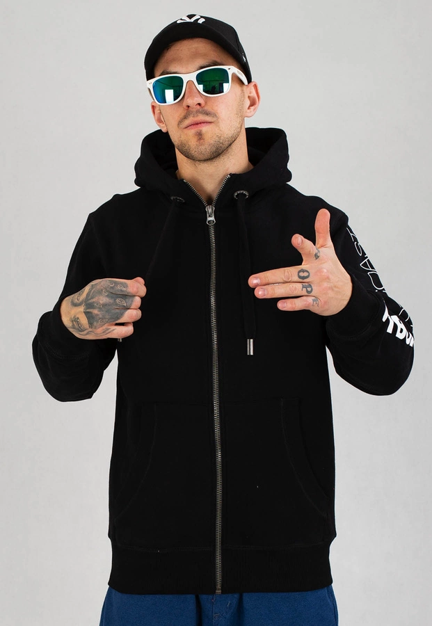Bluza Pit Bull Zip Sleeve TNT czarna