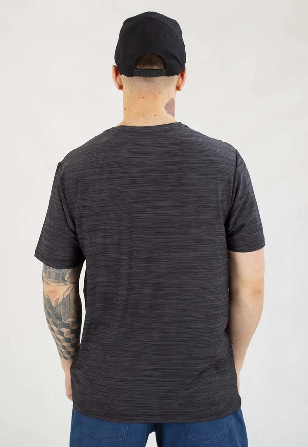 T-shirt Pit Bull Casual Sport Small Logo black melange 