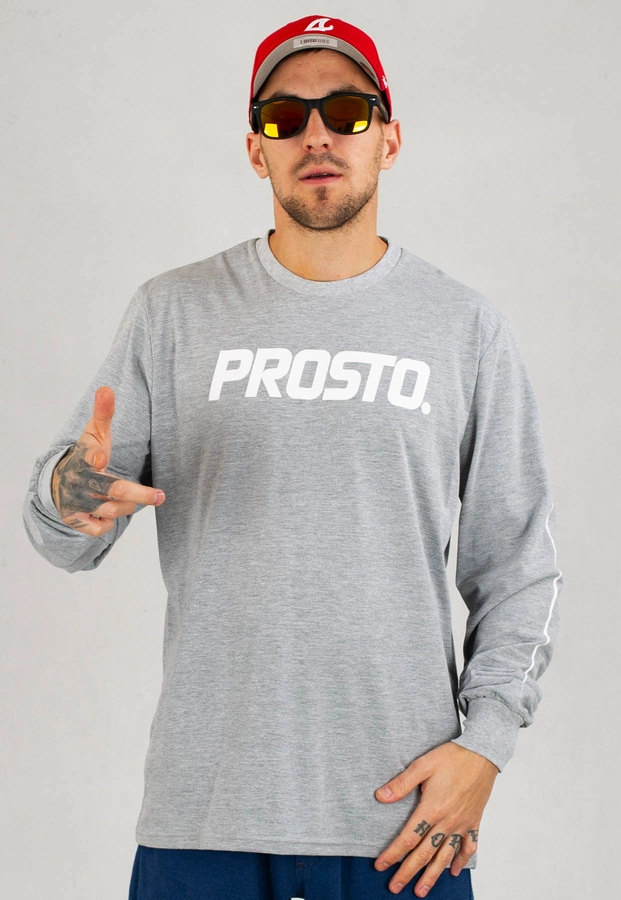 Longsleeve Prosto Clazo szary