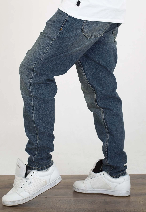 Spodnie I8 Denim BOY56 dark blue