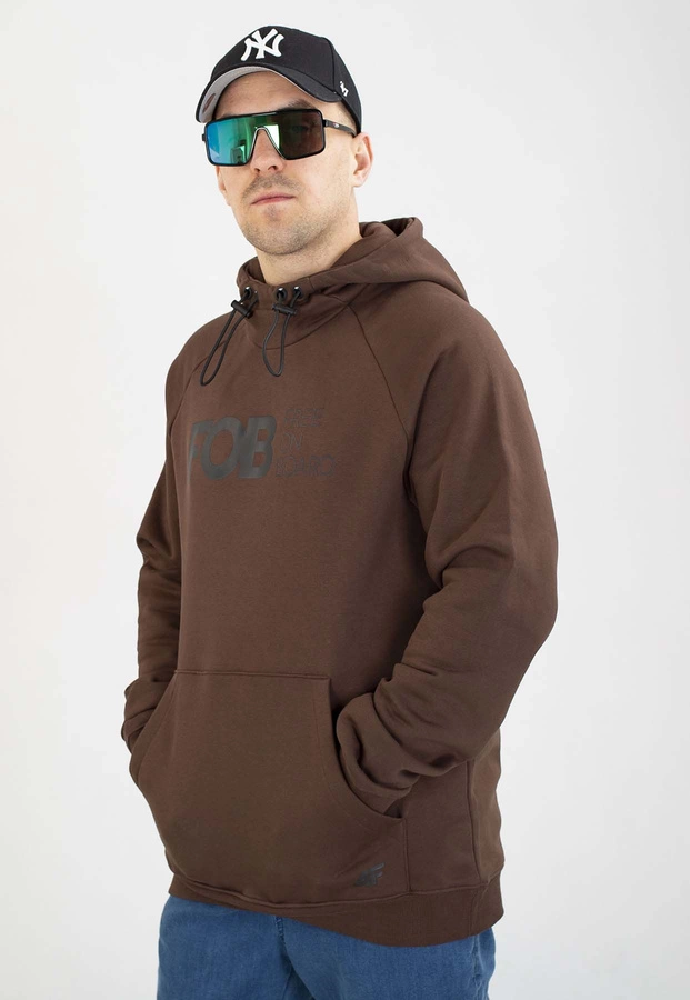 Bluza 4F Z Kapturem M2390 beżowa