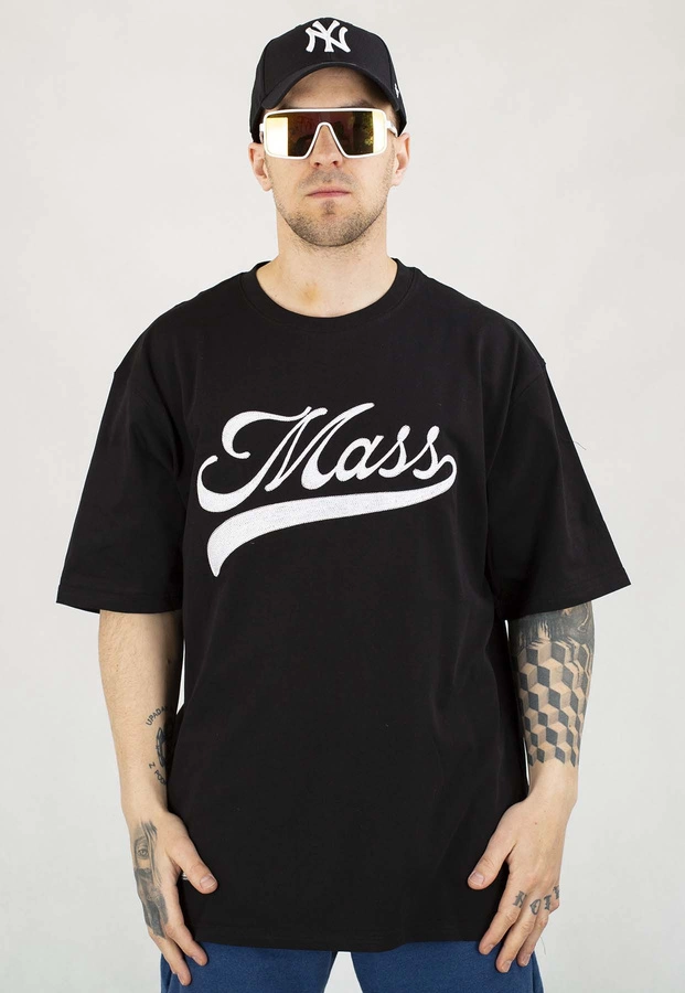 T-shirt Mass Draft czarny