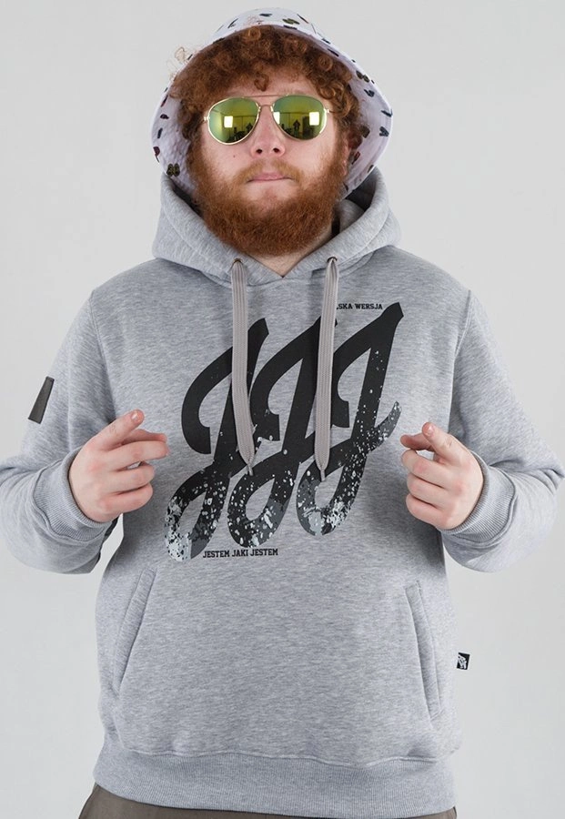 Bluza Polska Wersja PW Jestem Jaki Jestem szara