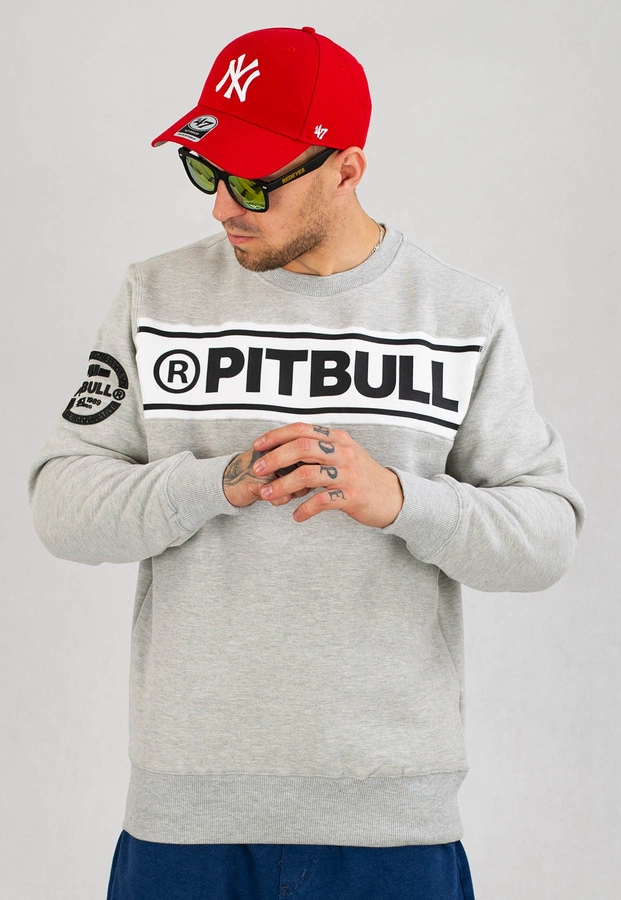 Bluza Pit Bull Potomac 21 szara melanż