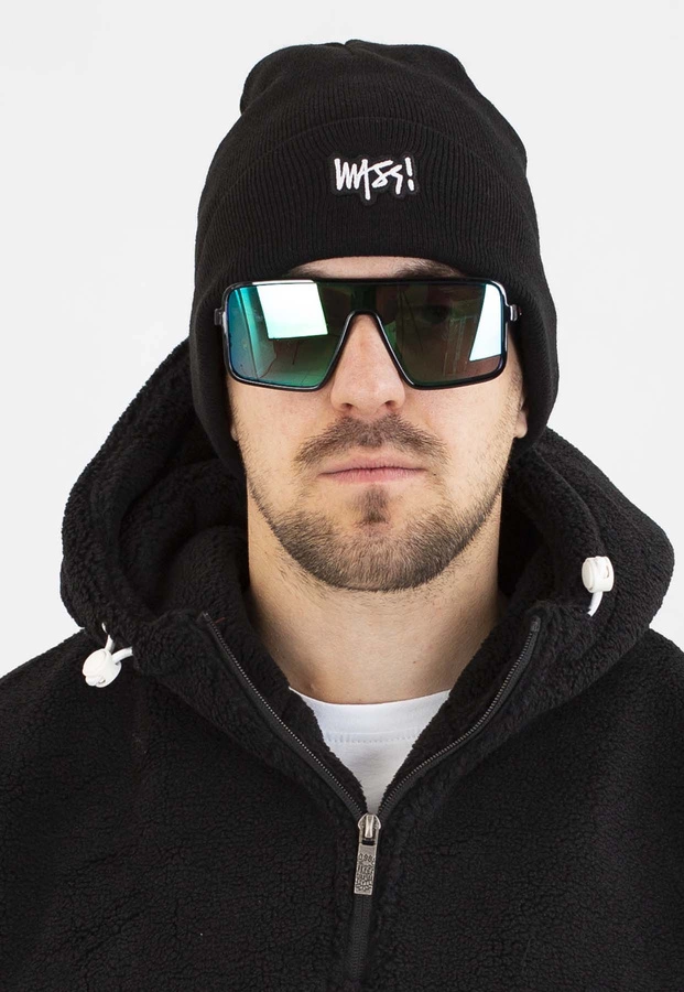 Czapka Mass Zimowa Signature Patch czarna