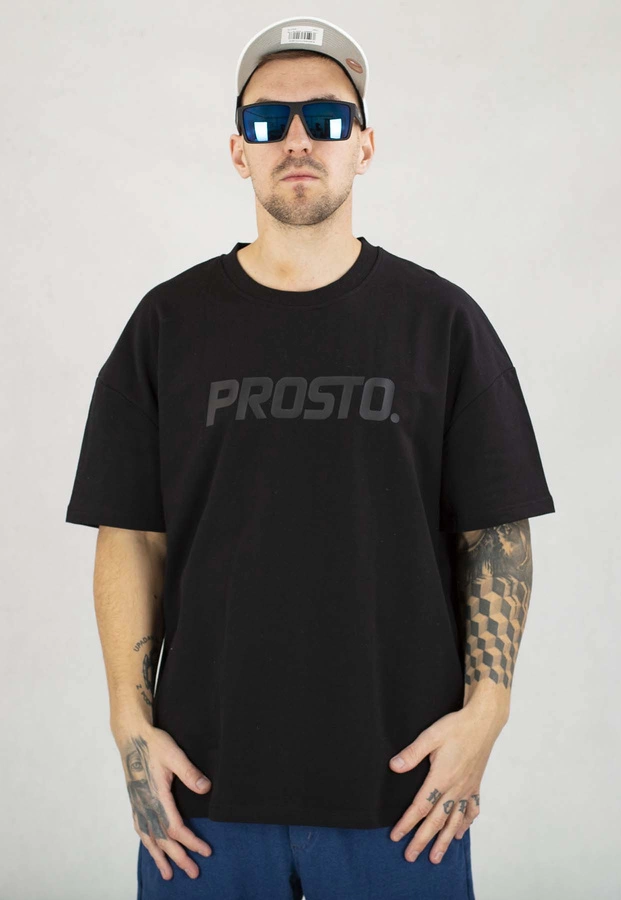 T-shirt Prosto Mono czarny