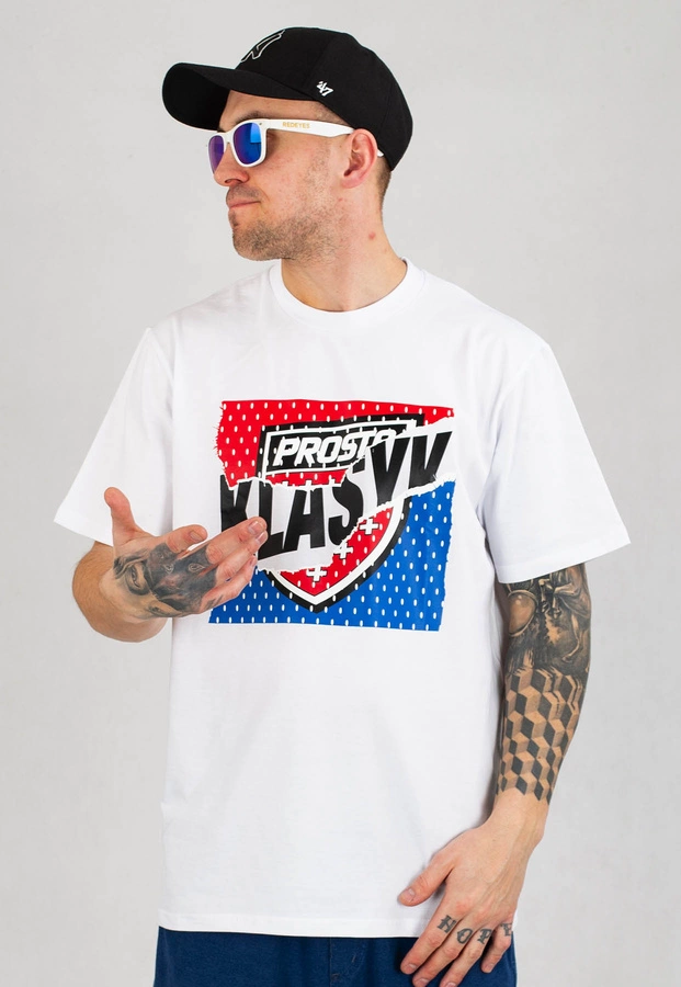 T-shirt Prosto Zdrap biały