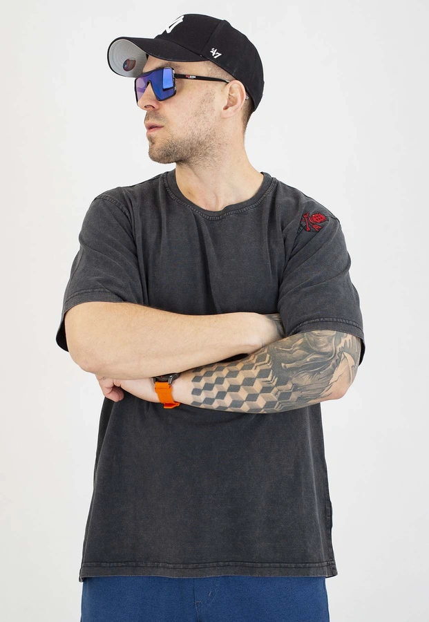 T-shirt Stoprocent Dice czarny 