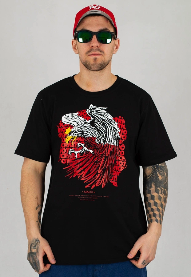 T-shirt Patriotic Eagle Inside czarny