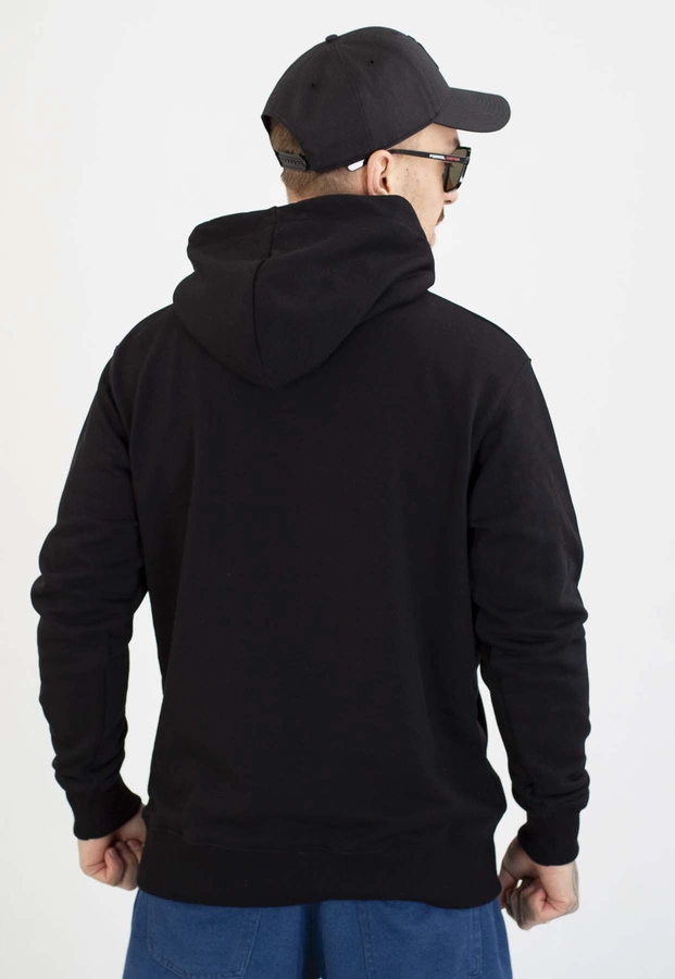 Bluza Środowisko Miejskie Z Kapturem Slash Bear czarna