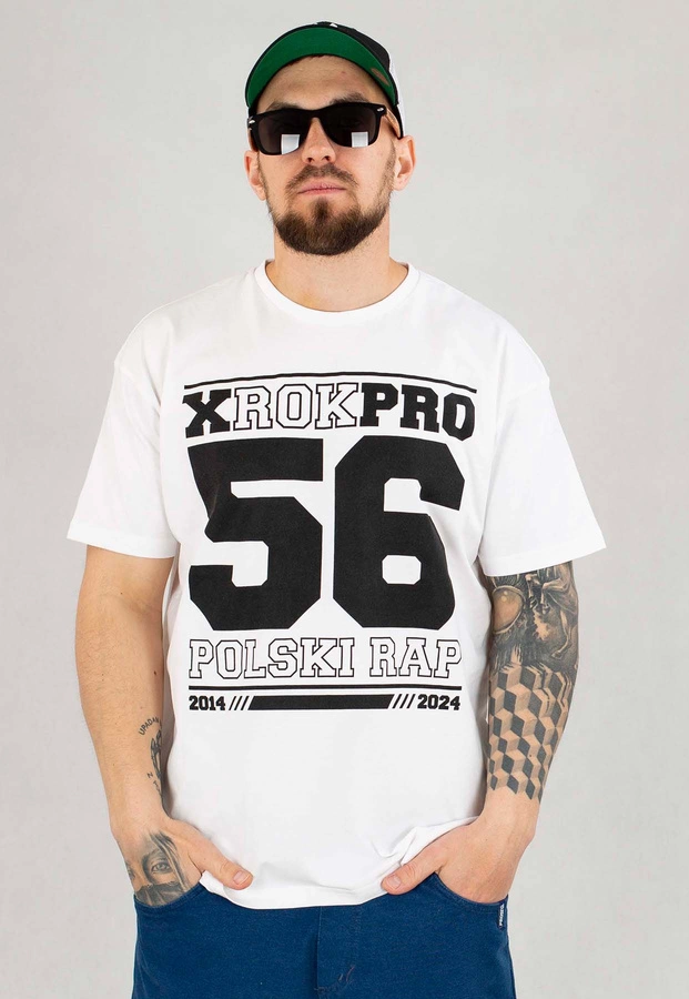 T-shirt Dudek P56 X Rok Pro biały