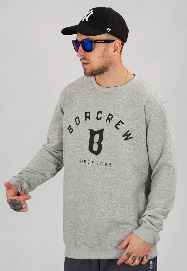 Bluza B.O.R. Biuro Ochrony Rapu Classic B jasno szara