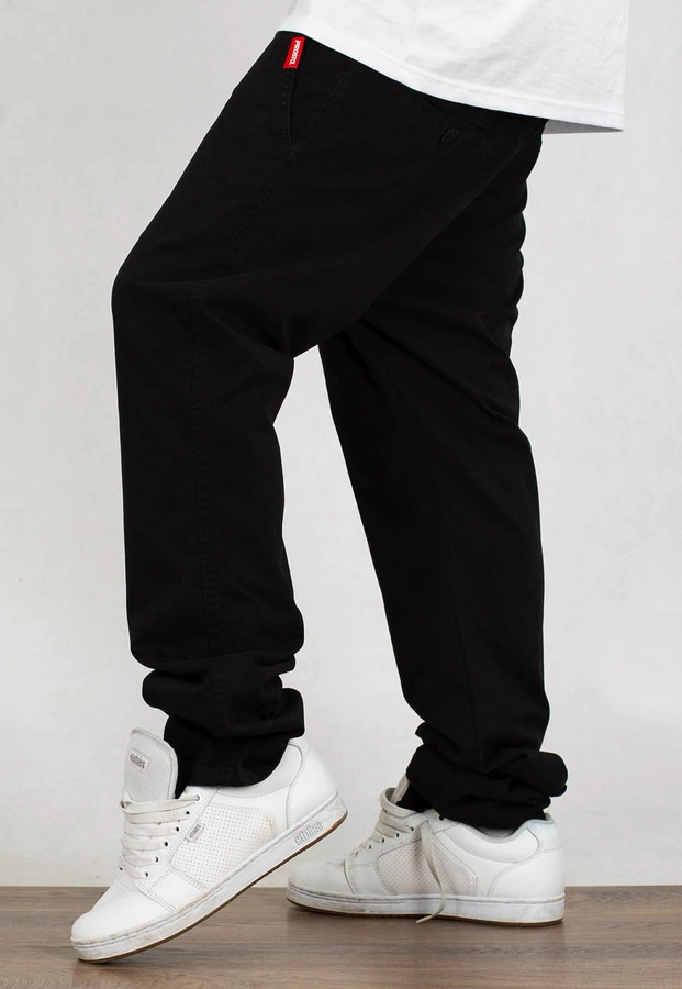 Spodnie Prosto Chino Yung black