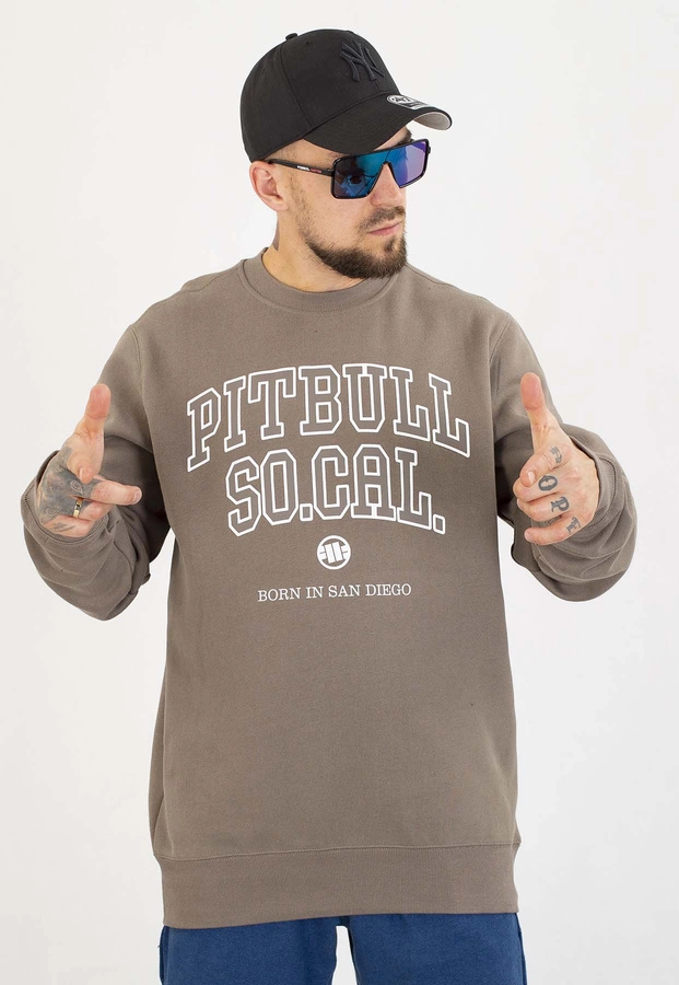 Bluza Pit Bull Bez Kaptura So Cal taupe