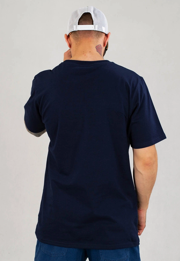 T-shirt El Polako Classic Outline granatowy