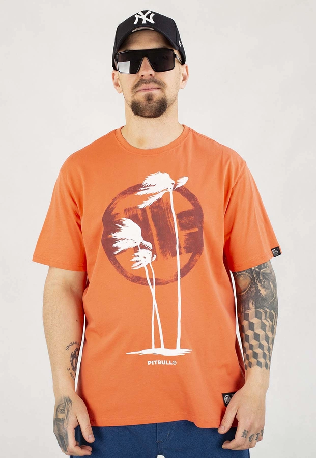 T-shirt Pit Bull Palms 170 bright salmon