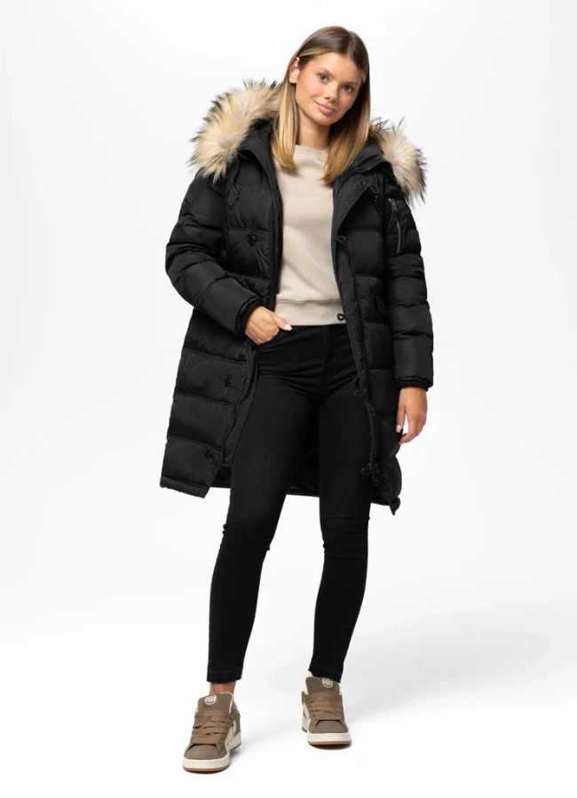 Kurtka Pit Bull Zimowa Parka Queenston black