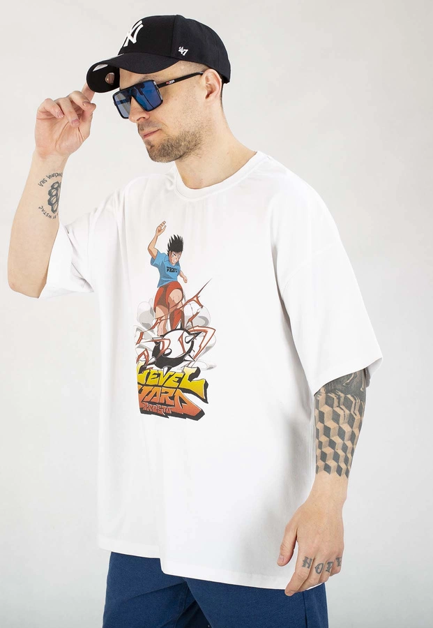 T-shirt Prosto Baggy LVLHard biały