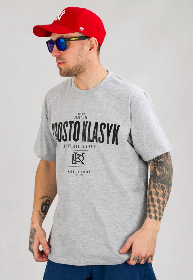 T-shirt Prosto Concre szary