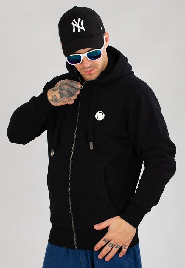 Bluza Pit Bull Zip Small Logo 21 czarna