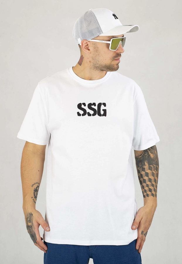 T-Shirt SSG Crumble SSG biały