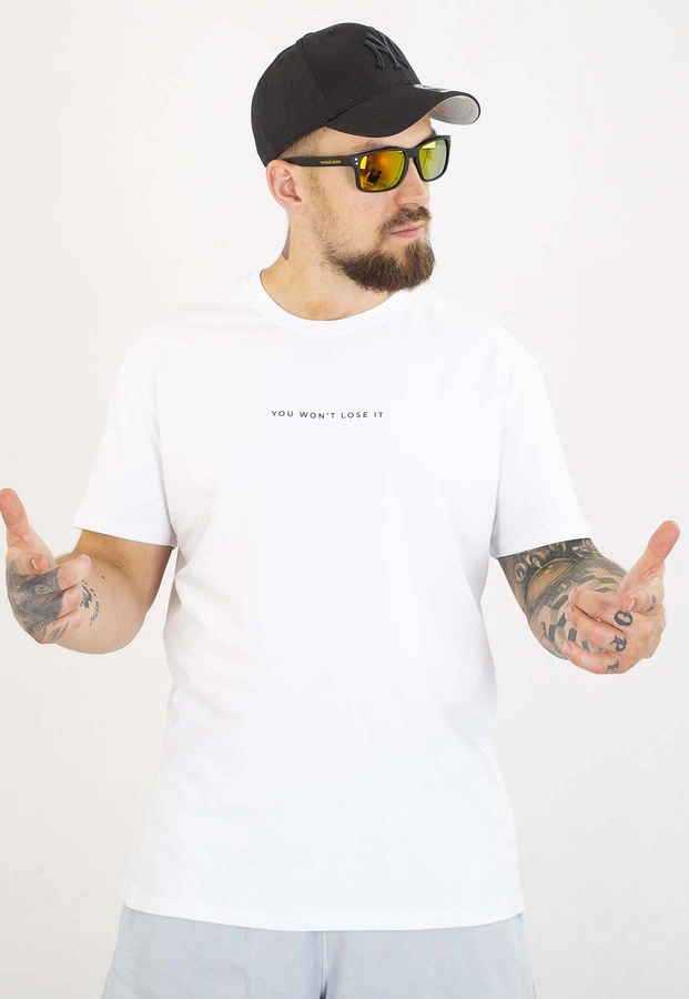 T-shirt Dudek P56 456 420 biały