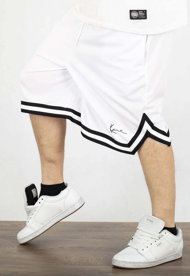 Spodenki Karl Kani Signature Mesh 6014433 biało czarne