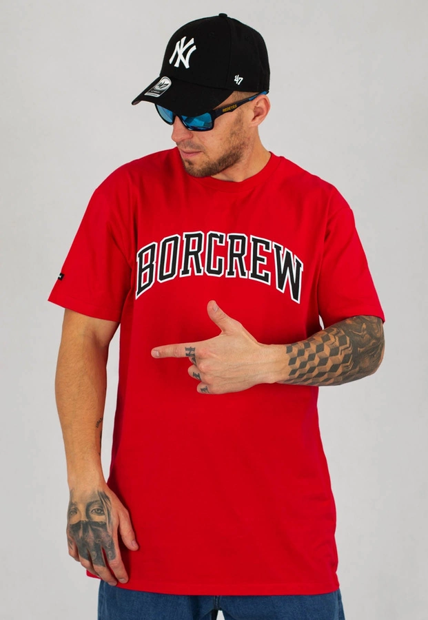 T-shirt B.O.R. Biuro Ochrony Rapu Bulls czerwony