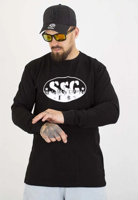 Longsleeve SSG Oval City czarny