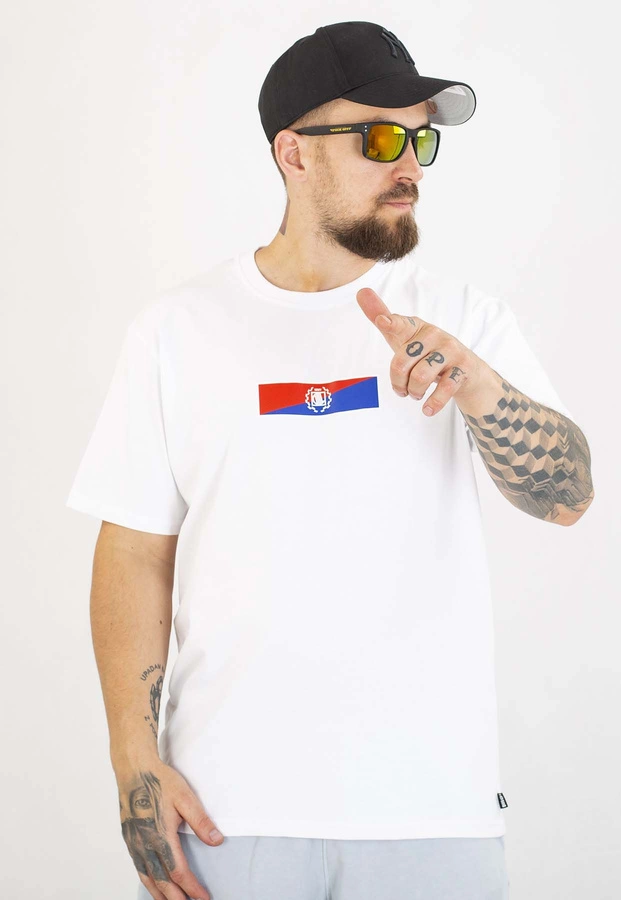 T-shirt Diil Double Frame biały
