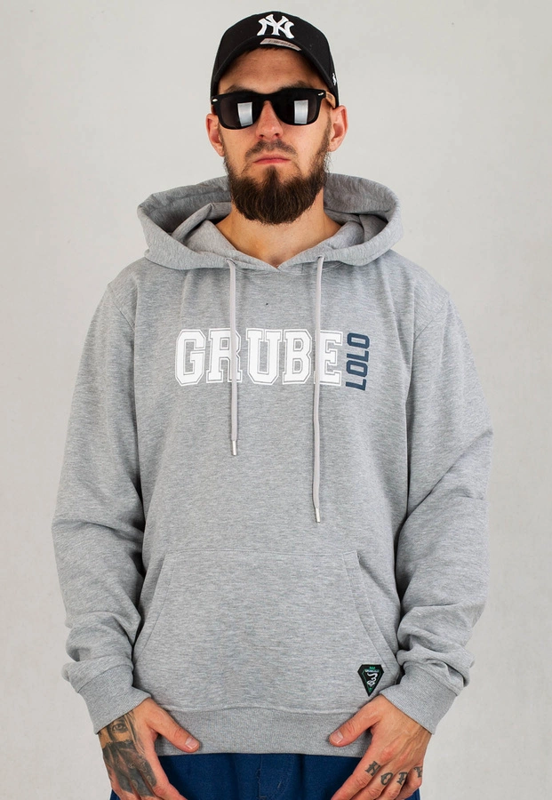 Bluza Grube Lolo Z Kapturem Lolo szara