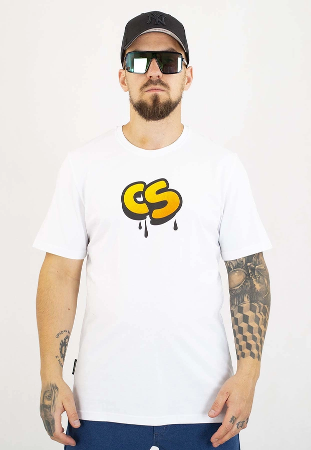 T-shirt Ciemna Strefa Relax 100% biały