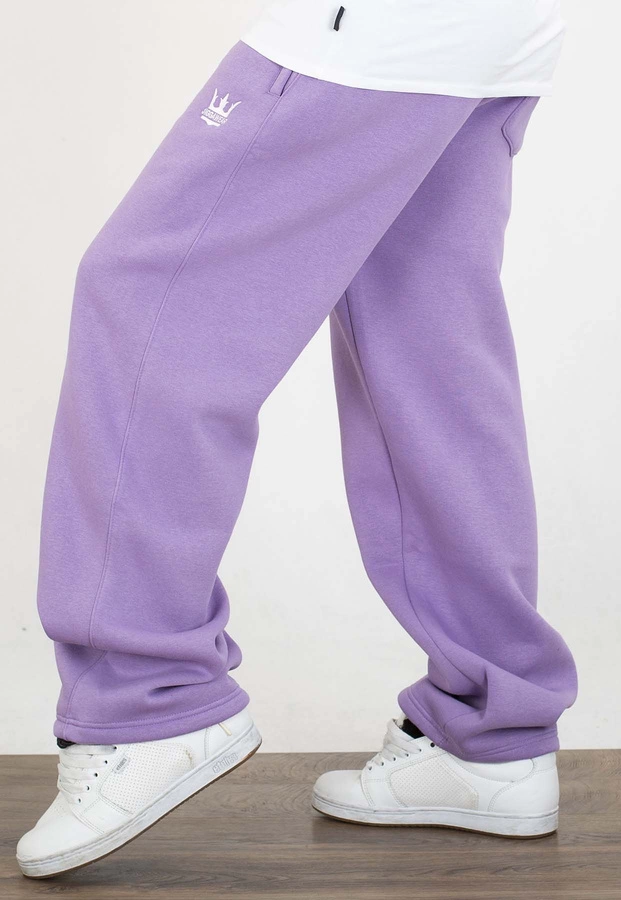 Dresy Jigga Wear Baggy Logo Drawcord jasne fioletowe