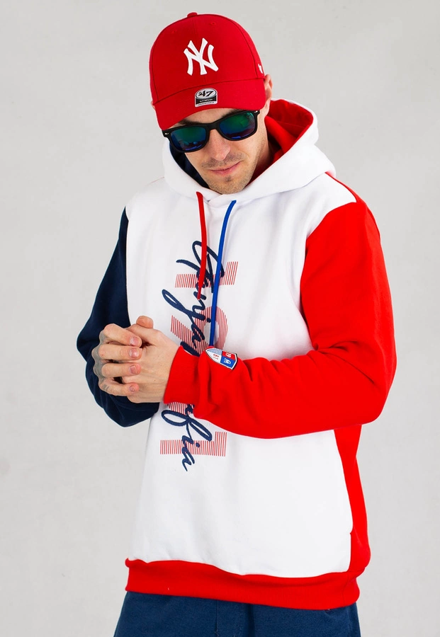 Bluza Ganja Mafia 1981 Flag biło czerwono granatowa